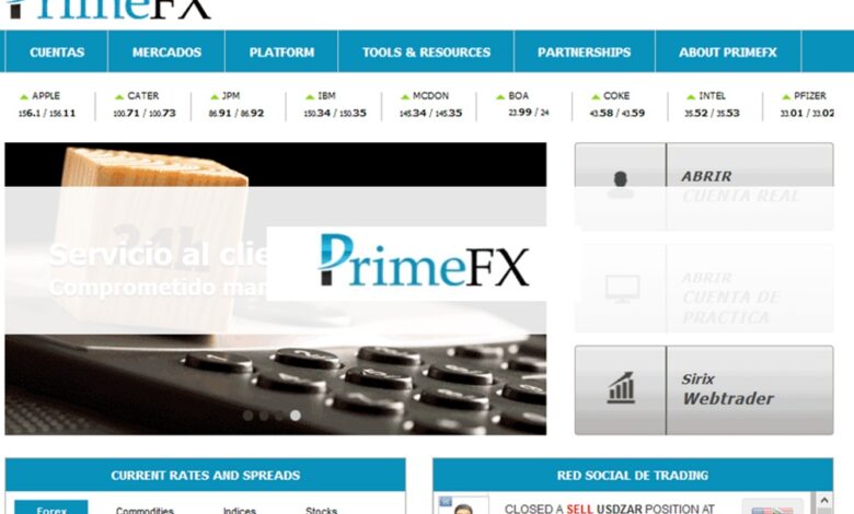 Prime FX – PFX Bank revision